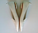 Nicholas Kirkwood Beya Loafers in White Leather Flats