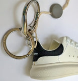 Alexander McQueen Oversized Sneakers Key Ring Bag Charm Trainers Miniature