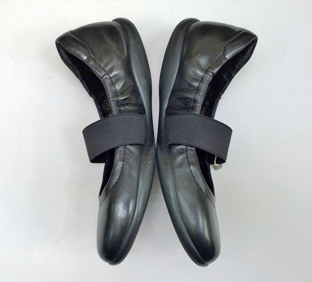 Prada Sport Black Leather Mary Jane Sneakers Flats – AvaMaria