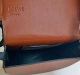 Loewe Duo Heel Bag in Tan and Black Crossbody Purse