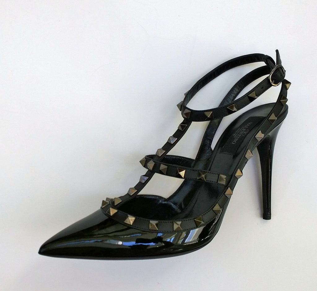 Valentino Noir Black Patent Heels – AvaMaria