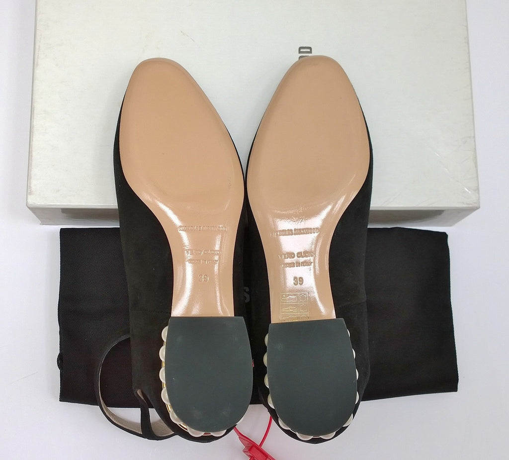 Casati leather point-toe flats