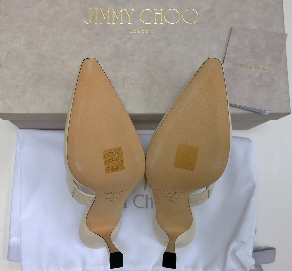 Jimmy Choo Purple Suede Dillan Caged Ankle Strap Sandals Size 36 Jimmy Choo  | TLC