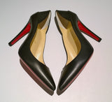 Christian Louboutin Maastrict 100 Black Leather Heels