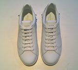 Valentino Garavani Backnet White Leather Sneakers Rockstuds