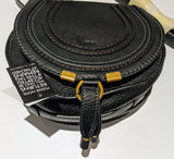 Chloé Marcie Small Black Leather Crossbody Bag new purse