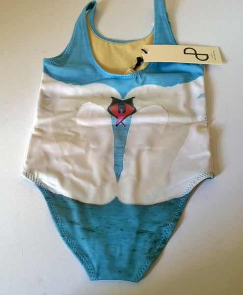 PopUpShop Swans Swimsuit for Girls