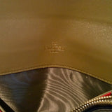 Valentino Moss Taupe Rockstud Clutch Wallet Discount Purse