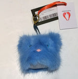 Shrimps Blue Faux Fur Jerry Mascot Keyring Bag Charm Sale