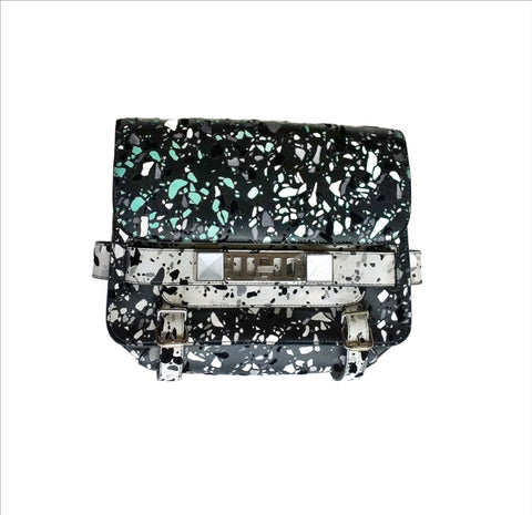 Proenza Schouler Speckled Leather PS 11 Handbag with Crossbody Strap