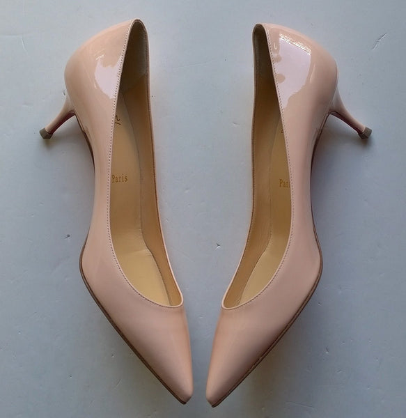 Christian Louboutin Pigalle Follies Pink Patent 55 Heels
