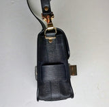 Proenza Schouler PS 11 Tiny Bag in Black Linosa Leather