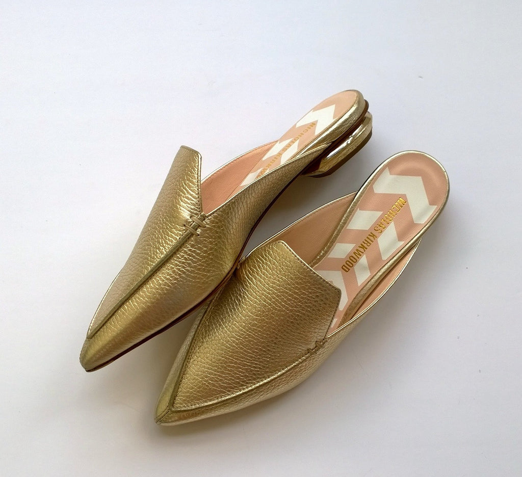 Nicholas Kirkwood Beya Black Leather Loafers flats shoes – AvaMaria