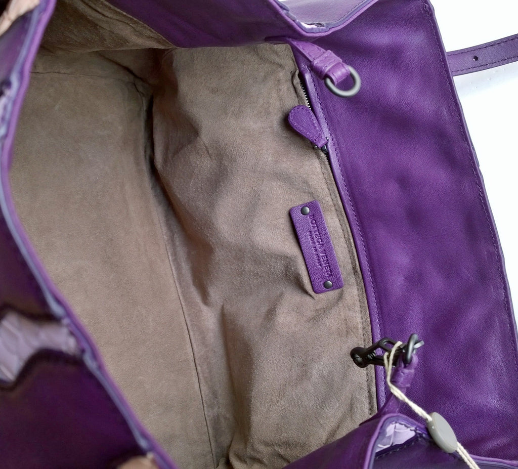 Bottega Veneta Blush Pink Monalisa Woven Leather Glimmer Tote Bag – AvaMaria