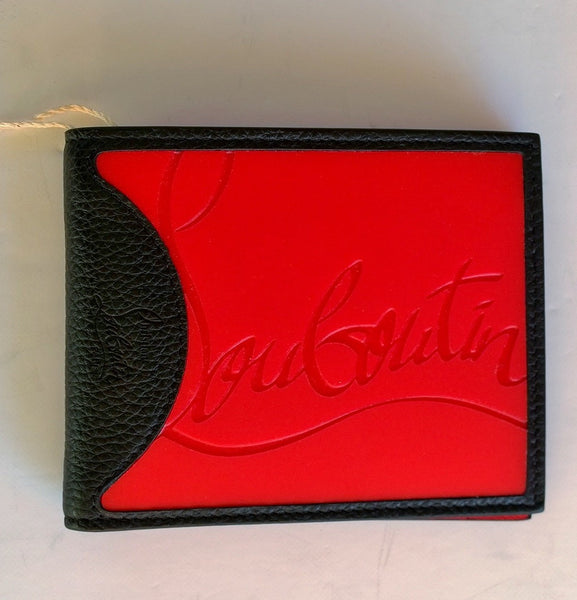 Christian Louboutin Coolcard Leather Wallet with Red Sole Detail