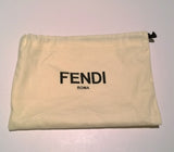 Fendi Tube Shell Pink Elaphe Bag Chain Clutch