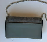 Christian Louboutin Rubylou Shadow Gray Suede Chain Bag small purse