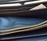 Alexander McQueen Skull Clutch Chain Bag in Black Leather