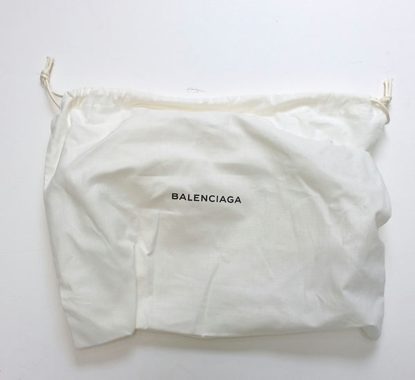Balenciaga City Reporter Crossbody Chain Bag in Black Leather New