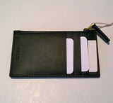 Gucci Amour Card Case with zipper in Black Leather