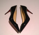 Christian Louboutin Kate 85 Black Patent Heels
