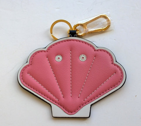 Loewe Paula's Ibiza Pink Shell Bag Charm Key Ring Concha